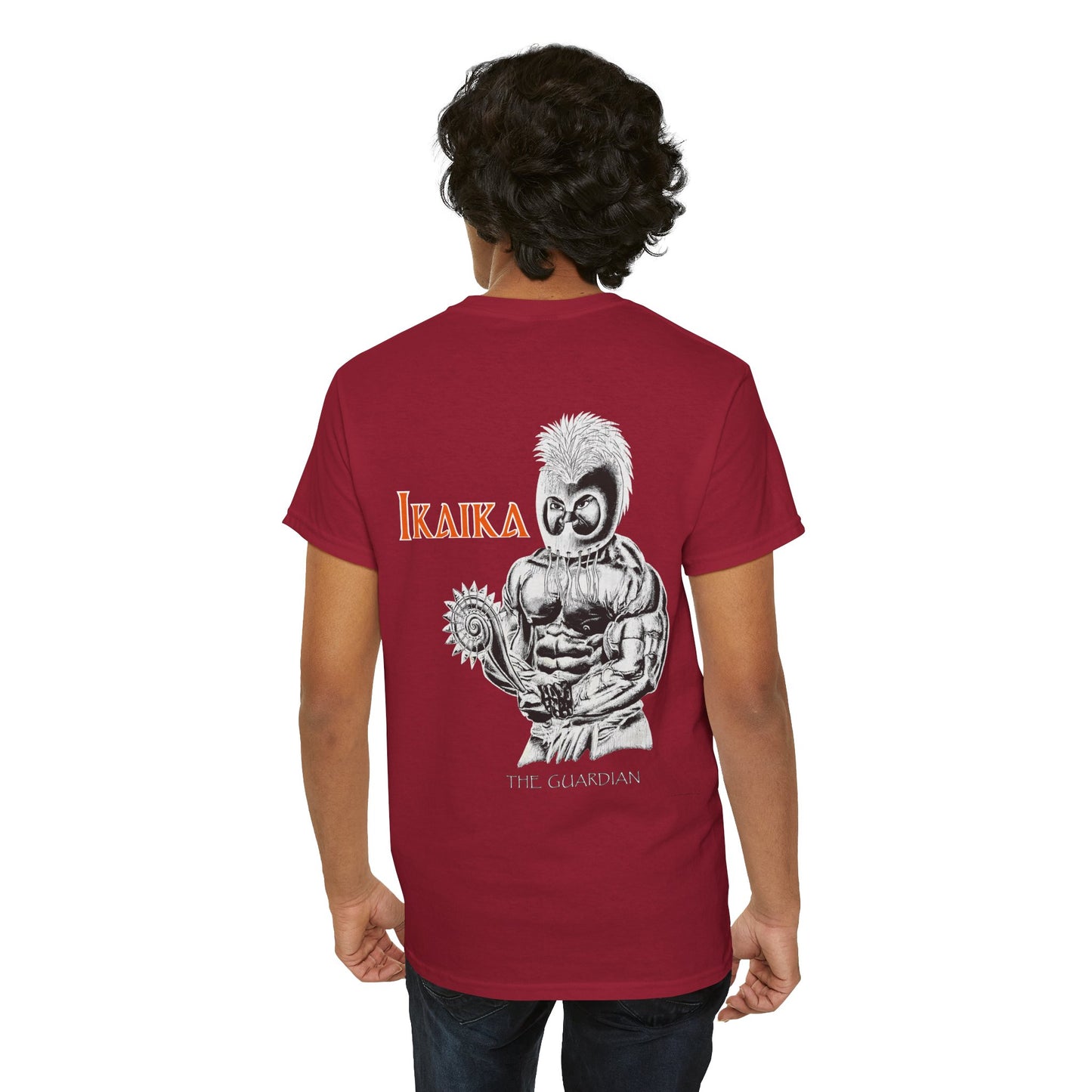 Hawaiian Strength Ikaika The Guardian Vintage Design 90s New Print Unisex Heavy Cotton Tee