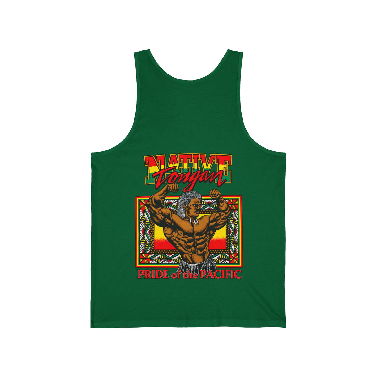 Local Strength Native Tongan Pride of the Pacific Unisex Jersey Tank
