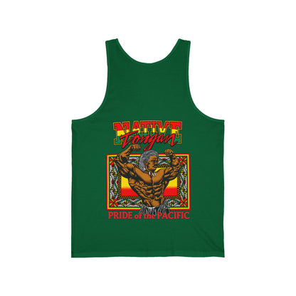 Local Strength Native Tongan Pride of the Pacific Unisex Jersey Tank