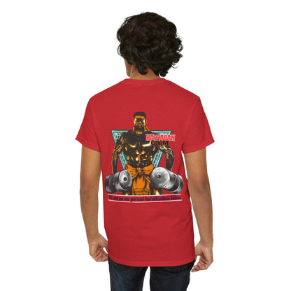 Hawaiian Strength Hawaiian Gym Wahi No Na Pa'ani Ho'oikaika Kino Vintage Design 90s New Print T-shirt Unisex Heavy Cotton Tee