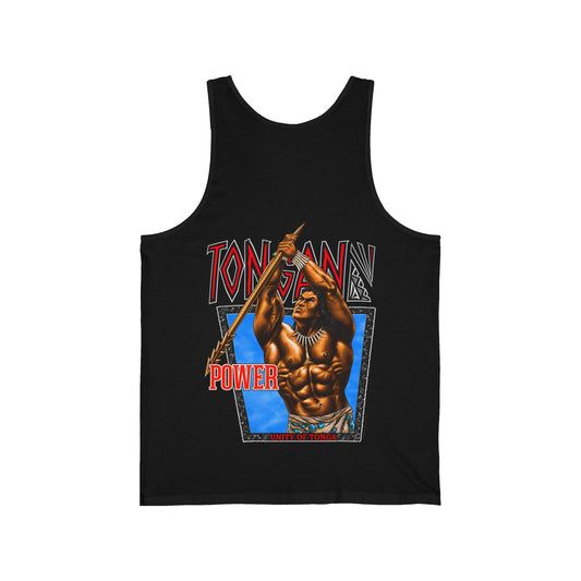 Local Strength Tongan Power Unity Of Tonga Unisex Jersey Tank