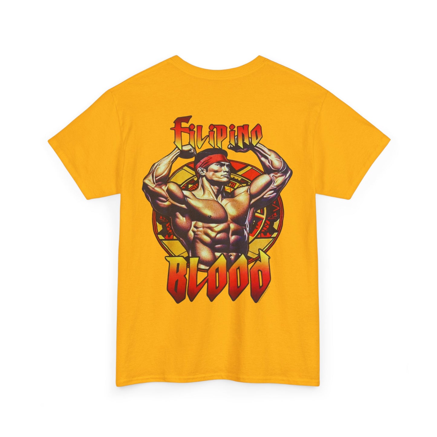 Filipino Strength Filipino Blood Vintage Design 90s New Print T-shirt Unisex Heavy Cotton Tee