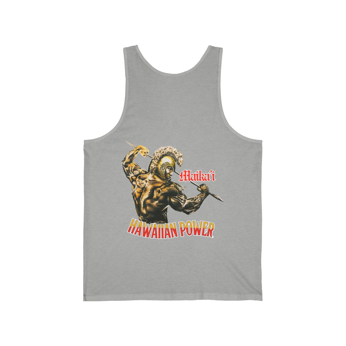 Hawaiian Strength Maika'i Hawaiian Power Vintage Design 90s New Print Unisex Jersey Tank