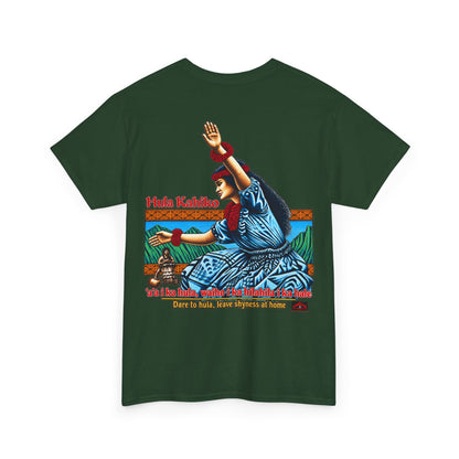 Hawaiian Strength Hula Kahiko Dare to Hula T-shirt Unisex Heavy Cotton Tee