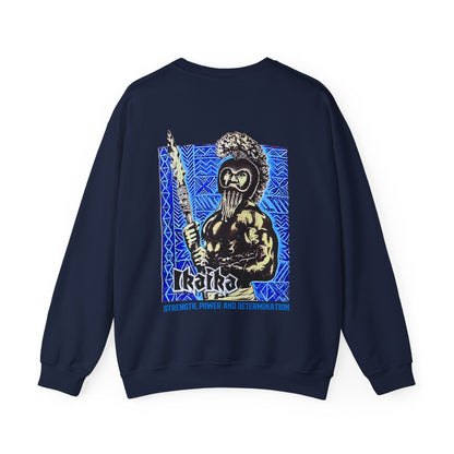 Hawaiian Strength Ikaika Strength Power and Determination Vintage Design 90s New Print Unisex Heavy Blend™ Crewneck Sweatshirt