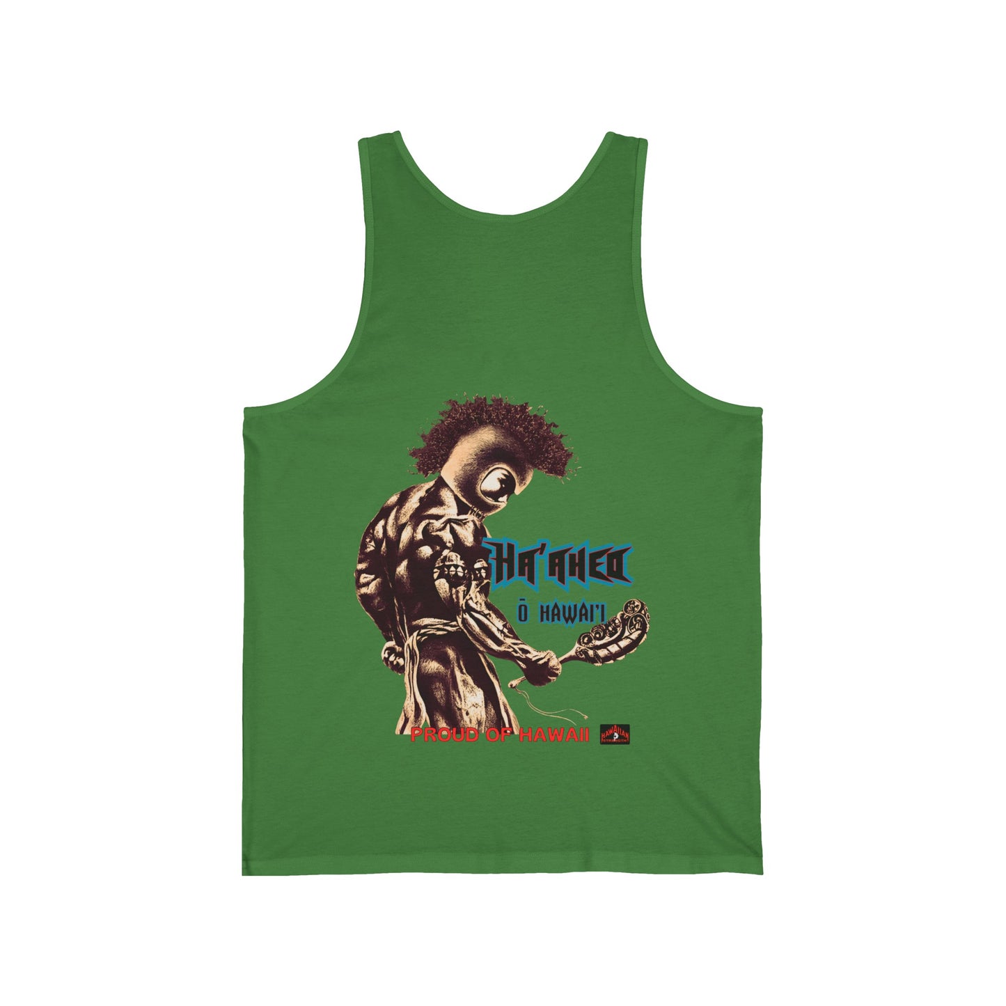 Hawaiian Strength Proud of Hawaii Ha'aheo o Hawai'i Vintage Design 90s New Print Unisex Jersey Tank