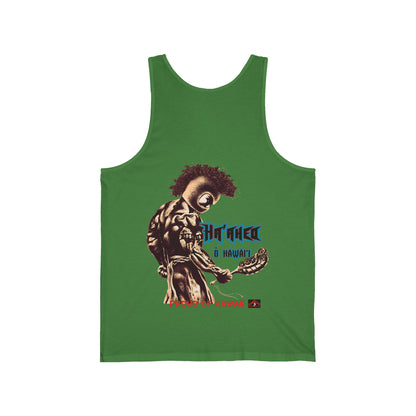 Hawaiian Strength Proud of Hawaii Ha'aheo o Hawai'i Vintage Design 90s New Print Unisex Jersey Tank