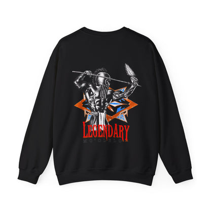 Hawaiian Strength Legendary Mo'olelo Vintage 90s Design New Print Unisex Heavy Blend™ Crewneck Sweatshirt