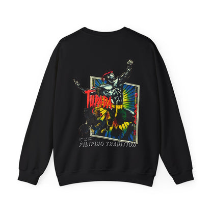 Filipino Strength Tupada Filipino Tradition Vintage Design 90s New Print Unisex Heavy Blend™ Crewneck Sweatshirt