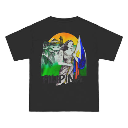 Filipino Strength Filipina Vintage Design 90s New Print Beefy-T®  Short-Sleeve T-Shirt