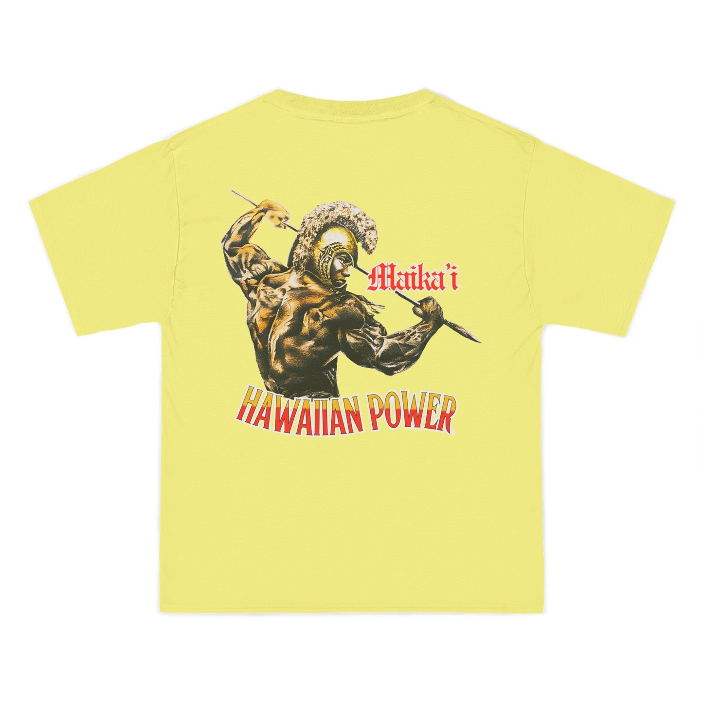 Hawaiian Strength Maika'i Hawaiian Power Vintage Design 90s New Print Beefy-T®  Short-Sleeve T-Shirt