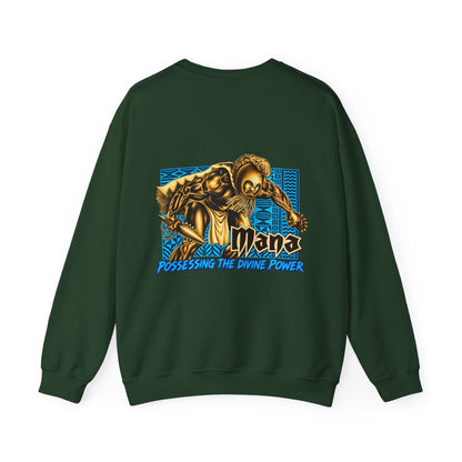 Hawaiian Strength Mana Possessing the Divine Power Unisex Heavy Blend™ Crewneck Sweatshirt