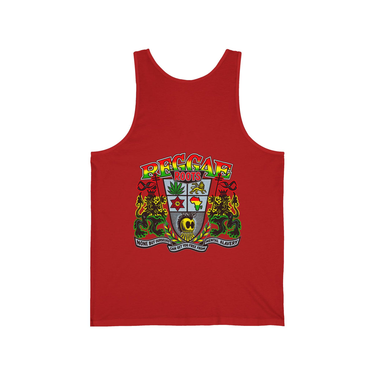 Jawaiian Strength Reggae Roots Unisex Jersey Tank