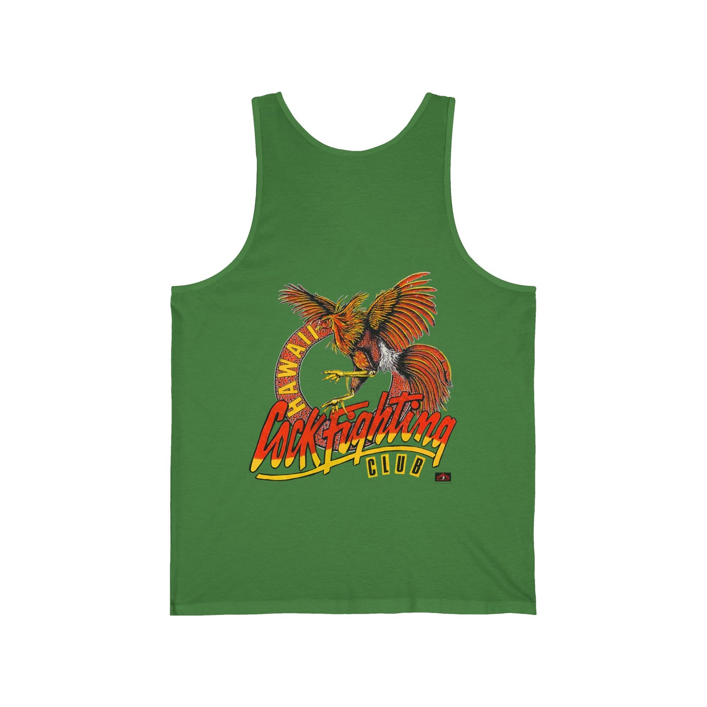 Hawaiian Strength Cockfighting Club Hawaii Unisex Jersey Tank