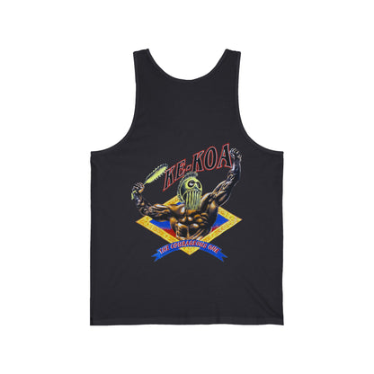 Hawaiian Strength The Courageous One Ke-Koa Vintage Design 90s New Print Unisex Jersey Tank