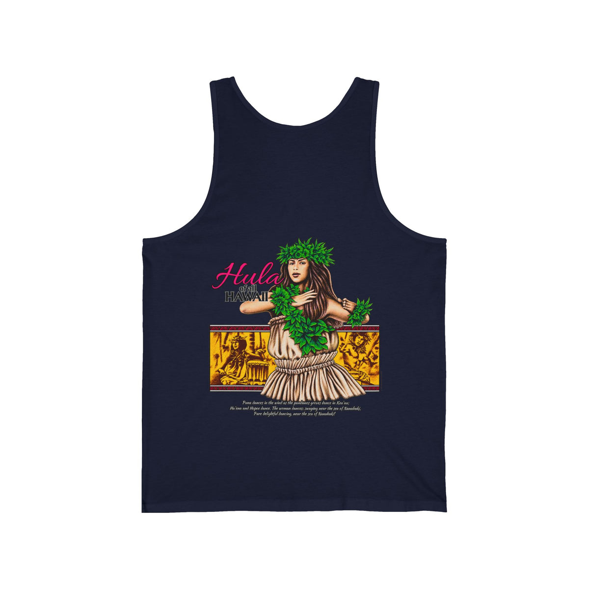 Hawaiian Strength Hula of all Hawaii Unisex Jersey Tank