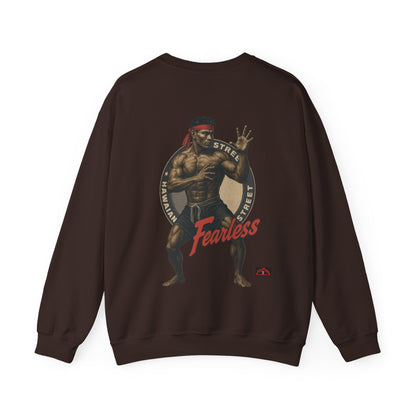 FIlipino Strength Fearless Hawaiian Street Vintage 90s Design New Print Unisex Heavy Blend™ Crewneck Sweatshirt