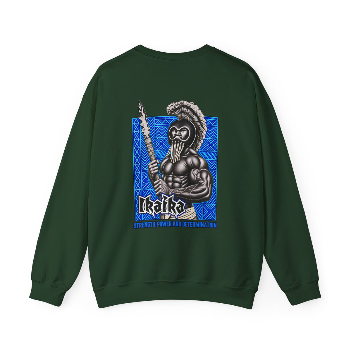 Hawaiian Strength Ikaika Strength Power and Determination Unisex Heavy Blend™ Crewneck Sweatshirt