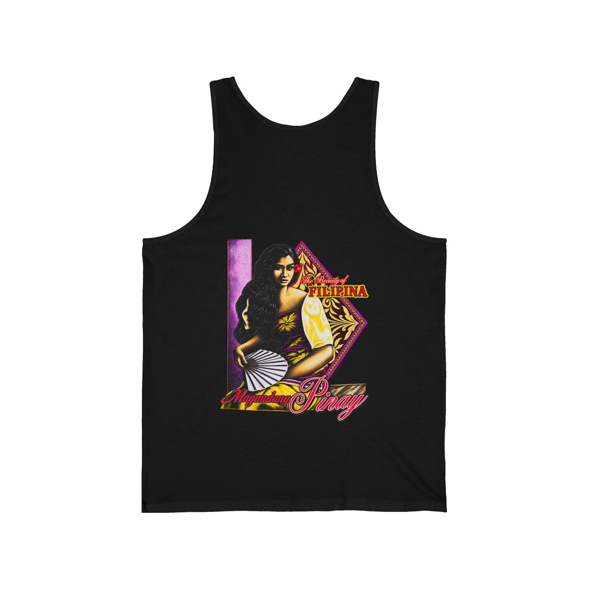 Filipino Strength The Beauty Of Filipina Magandang Pinay Unisex Jersey Tank