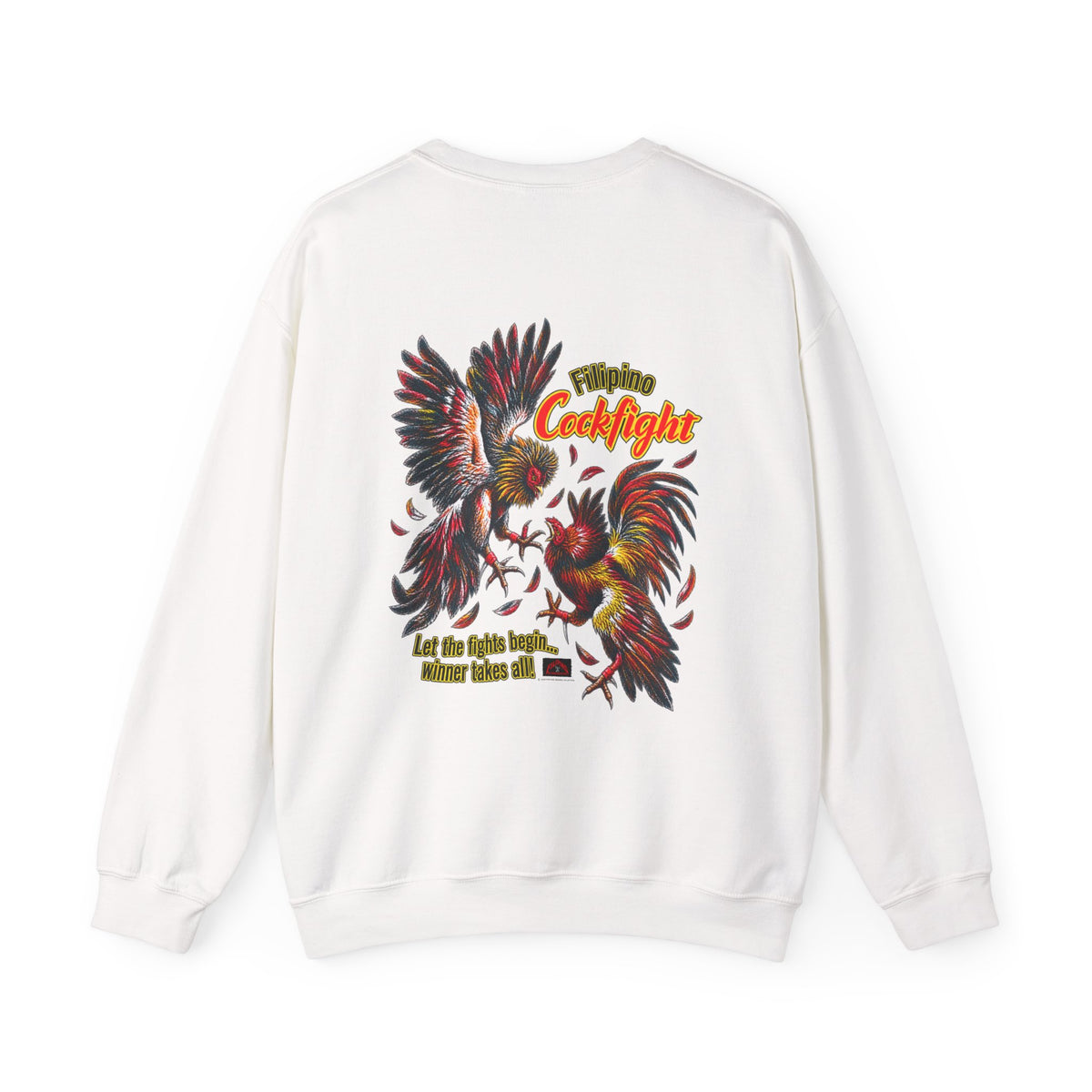 Filipino Strength Filipino Cockfight Unisex Heavy Blend™ Crewneck Sweatshirt
