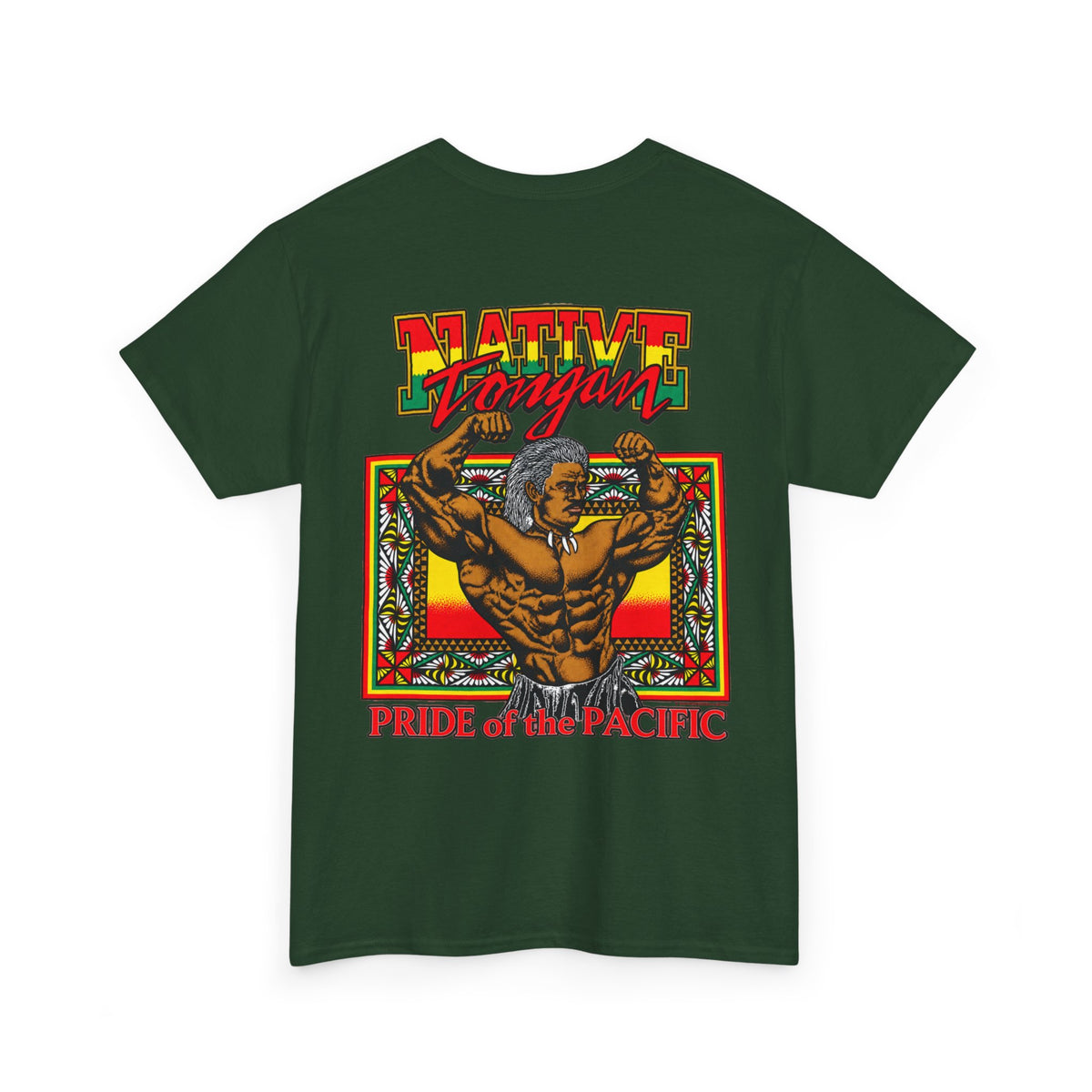 Local Strength Native Tongan Pride of the Pacific Unisex Heavy Cotton Tee
