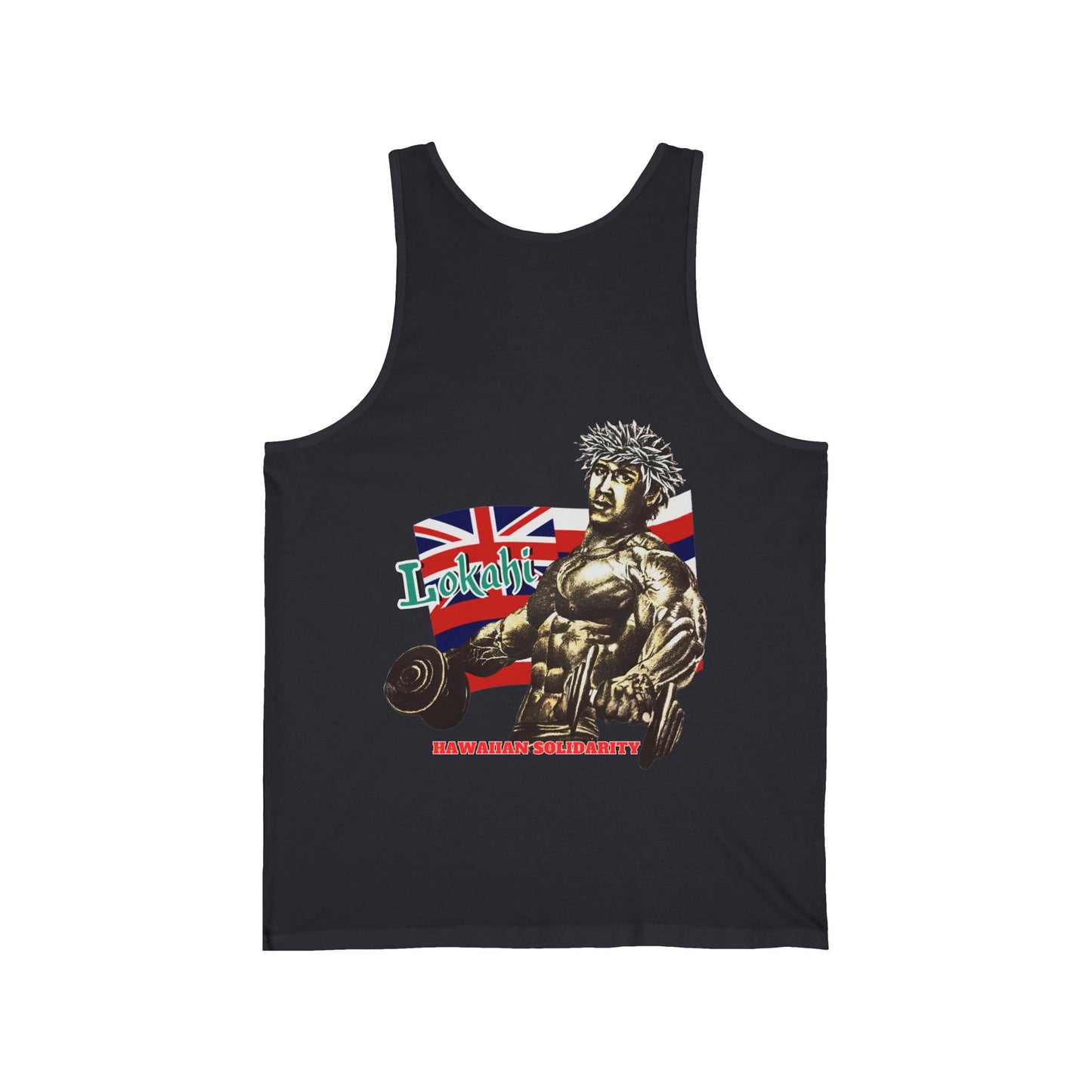 Hawaiian Strength Lokahi Hawaiian Solidarity Vintage Design 90s New Print Unisex Jersey Tank