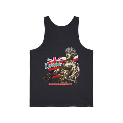 Hawaiian Strength Lokahi Hawaiian Solidarity Vintage Design 90s New Print Unisex Jersey Tank