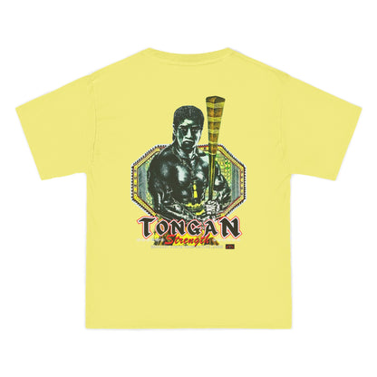 Local Strength Tongan Strength Brought Forth From Native Lands Vintage Design 90s New Print Beefy-T®  Short-Sleeve T-Shirt