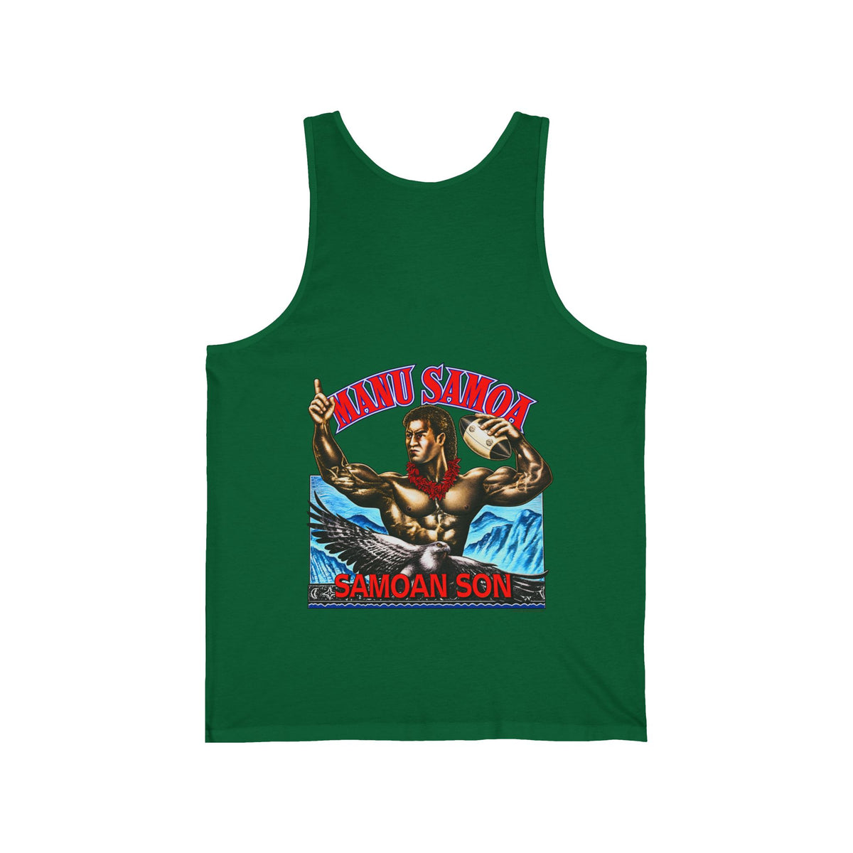 Samoan Strength Manu Samoa Samoan Son Unisex Jersey Tank