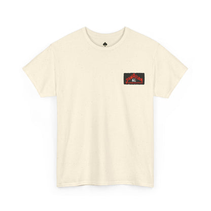 Jawaiian Strength Peace Jawaiian Style Vintage Design 90s New Print Unisex Heavy Cotton Tee