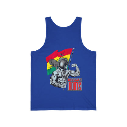 Jawaiian Strength Reggae Roots Vintage Design 90s New Print Unisex Jersey Tank