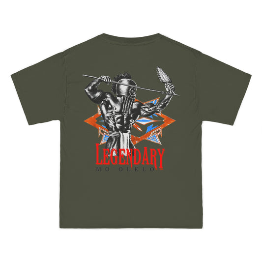 Hawaiian Strength Legendary Mo'olelo Vintage 90s Design New Print Beefy-T®  Short-Sleeve T-Shirt