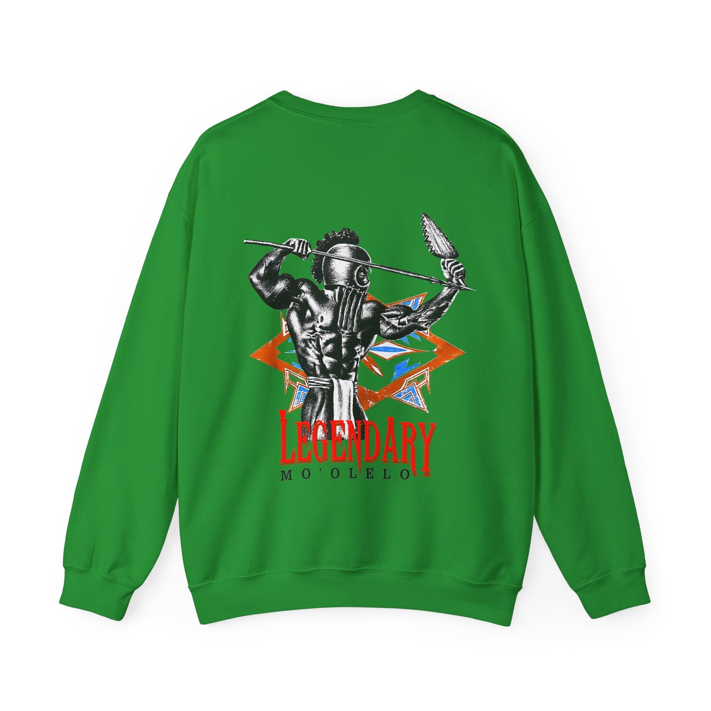 Hawaiian Strength Legendary Mo'olelo Vintage 90s Design New Print Unisex Heavy Blend™ Crewneck Sweatshirt