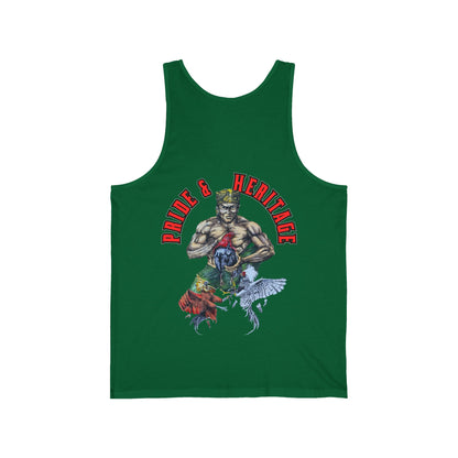 Filipino Strength Pride and Heritage Vintage 90s Design New Print Unisex Jersey Tank