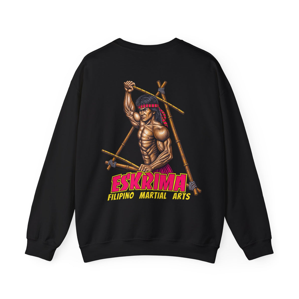 Filipino Strength Eskrima Filipino Martial Arts Unisex Heavy Blend™ Crewneck Sweatshirt
