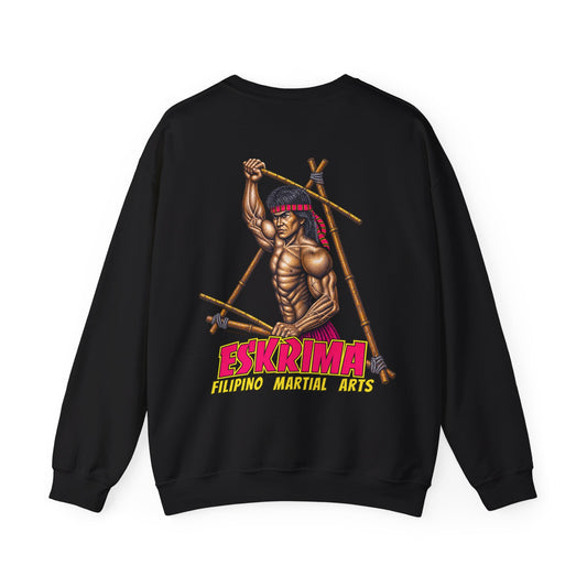 Filipino Strength Eskrima Filipino Martial Arts Unisex Heavy Blend™ Crewneck Sweatshirt