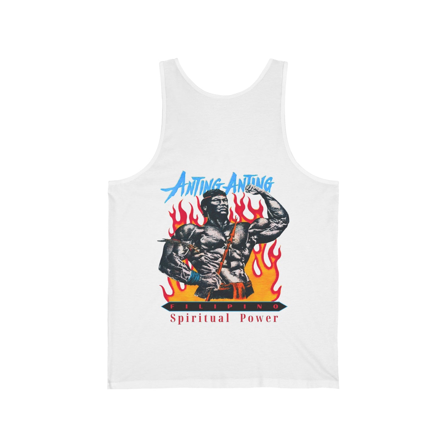 Filipino Strength Anting Anting Vintage Designs 90s New Print Unisex Jersey Tank