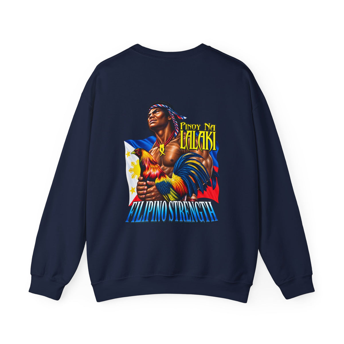 Filipino Strength Pinoy na Lalaki Unisex Heavy Blend™ Crewneck Sweatshirt