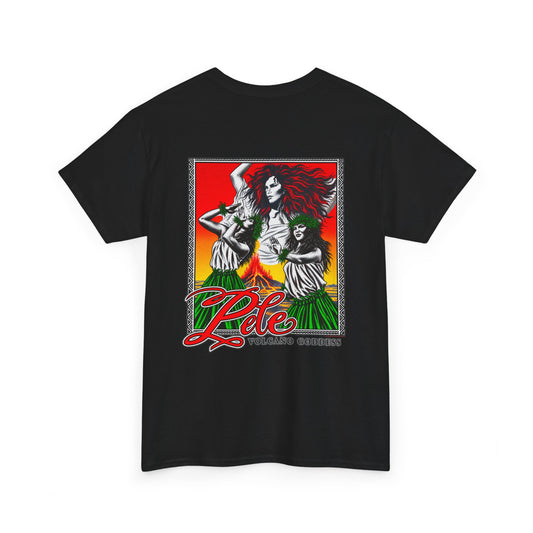 Hawaiian Strength Pele Volcano Goddess Unisex Heavy Cotton Tee