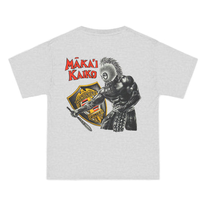 Hawaiian Strength Makai Kaiko Honolulu Police Vintage Design 90s New Print Beefy-T®  Short-Sleeve T-Shirt