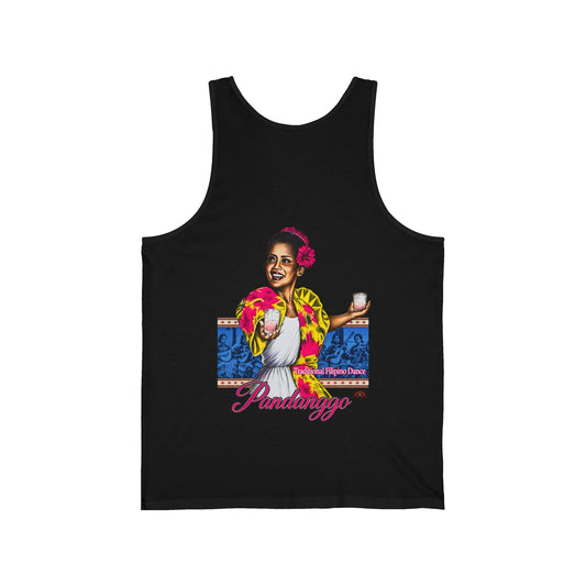 Filipino Strength Pandanggo Traditional Filipino Dance Unisex Jersey Tank