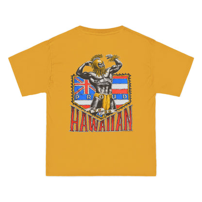 Hawaiian Strength Proud To Be Hawaiian Vintage Design 90s New Print Beefy-T®  Short-Sleeve T-Shirt