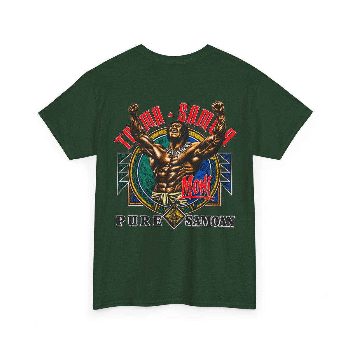 Samoan Strength Pure Samoan Tama Samoa Unisex Heavy Cotton Tee