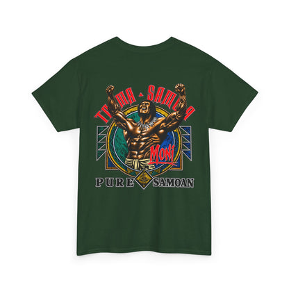 Samoan Strength Pure Samoan Tama Samoa Unisex Heavy Cotton Tee