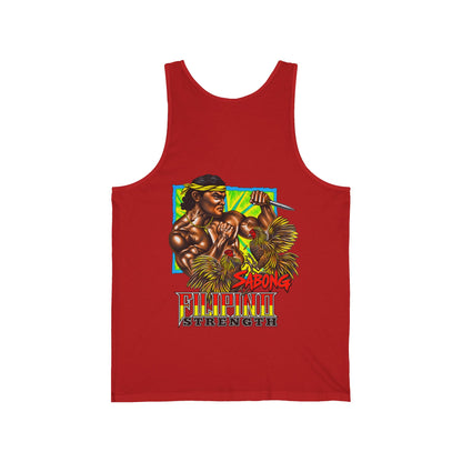Filipino Strength Sabong Unisex Jersey Tank