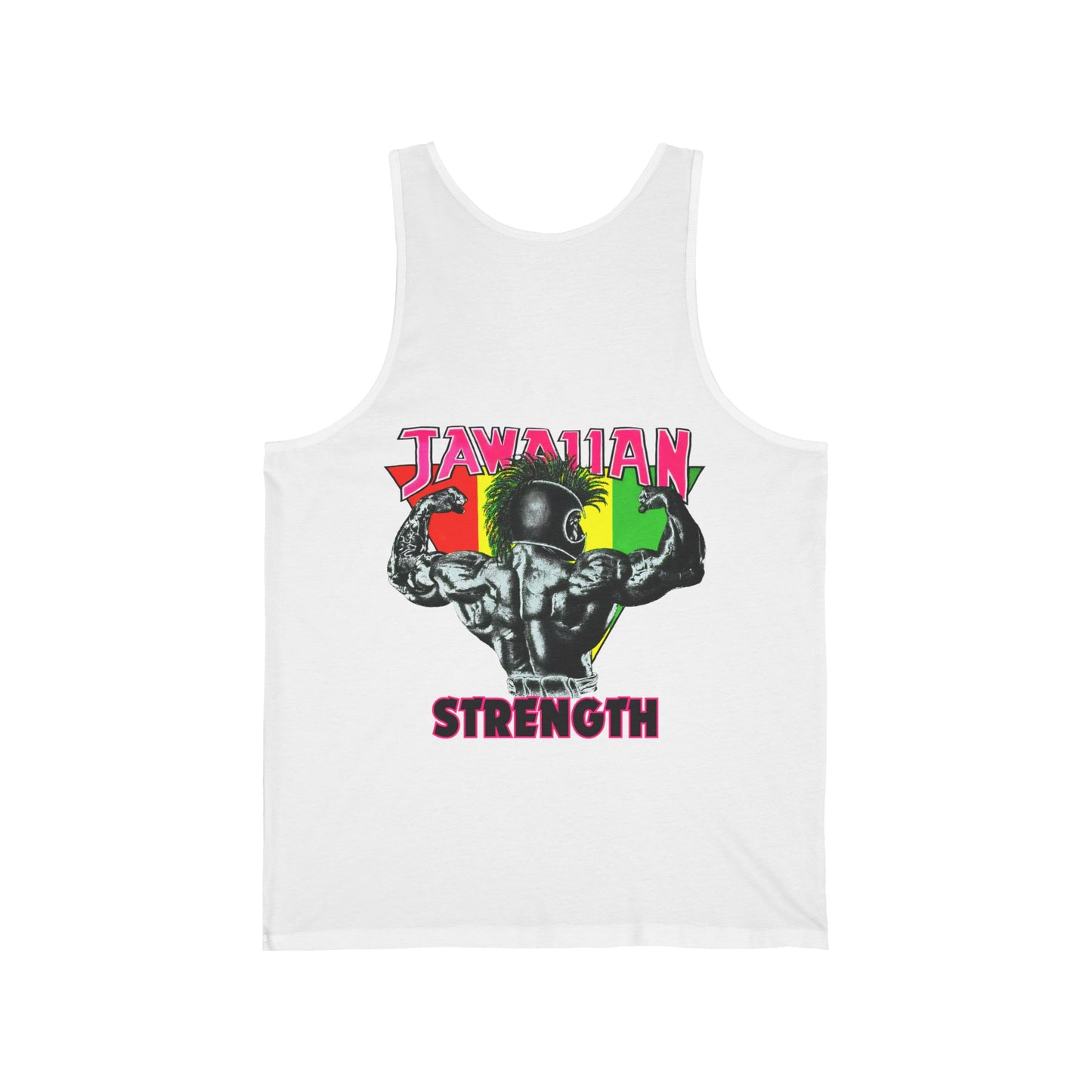 Jawaiian Strength Jawaiian Strenght Vintage Design 90s New Print Unisex Jersey Tank