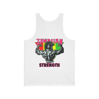 Jawaiian Strength Jawaiian Strenght Vintage Design 90s New Print Unisex Jersey Tank