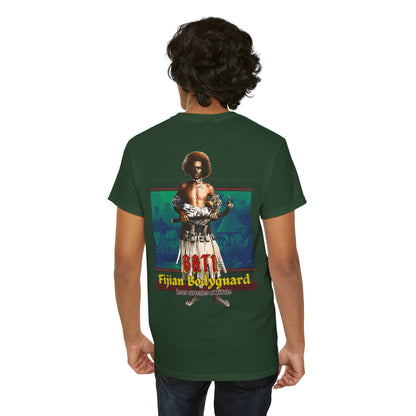 Local Strength Bati Fijian Bodyguard Never Surrender Attitude Tabu Soro Unisex Heavy Cotton Tee