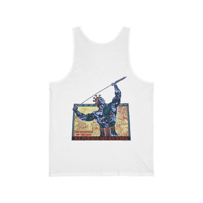 Hawaiian Strength The Champions of the Land Ka Pukaua Ahi Ka Nana Vintage Design 90s New Print Unisex Jersey Tank
