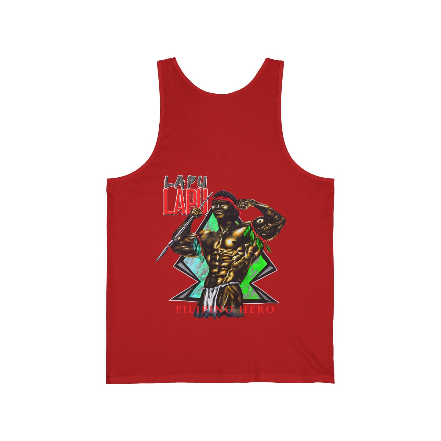 Filipino Strength Lapu Lapu Filipino Hero Vintage Design 90s New Print Unisex Jersey Tank